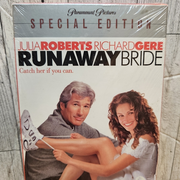 Runaway Bride VHS Special Edition Julia Roberts Richard Gere Paramount Pictures - Picture 7 of 7